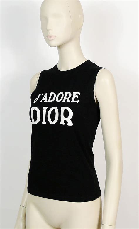 j adore dior tank top